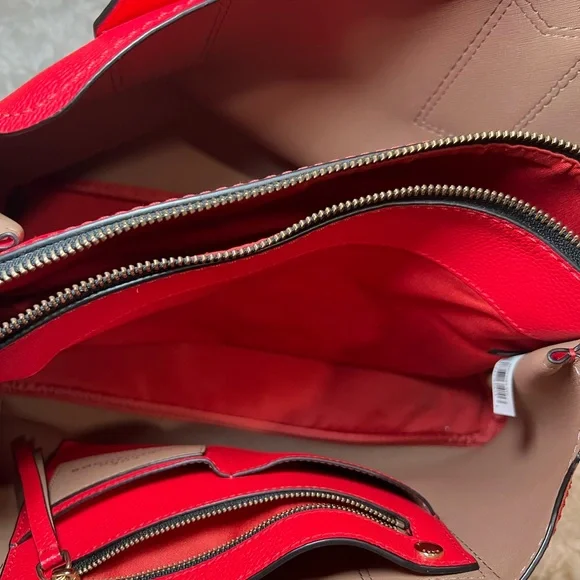 Red Marc Jacobs Handbag Purse Shoulder Bag - Picture 8 of 8